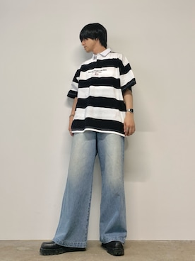 「DC SHOES（ディーシーシューズ）のアイテム」を使った、mikiさん（メンズ・170cm）の春コーディネート