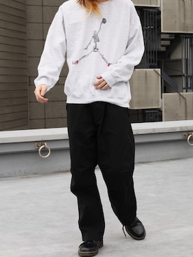 「アイテム（チノパンツ）」を使った、mikiさん（メンズ・178cm・20代）の夏コーディネート