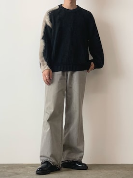 「EDWIN（エドウィン）のアイテム」を使った、mikiさん（メンズ・170cm）の秋コーディネート