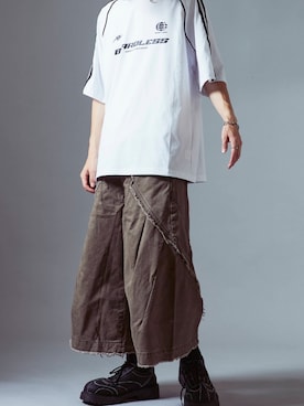 「テーマパークコーデ」｜mikiさん（メンズ・178cm・20代）の夏コーディネート