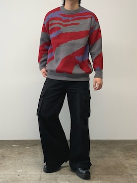 「CLEL（クレイル）のアイテム」を使った、mikiさん（メンズ・170cm）の春コーディネート
