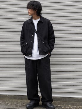 「AVIREX（アヴィレックス）のアイテム」を使った、mikiさん（メンズ・178cm）の秋コーディネート