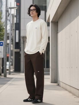 「PENNEYS（ぺニーズ）のアイテム」を使った、mikiさん（メンズ・178cm）の秋コーディネート