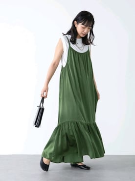 「armonia（アルモニーア）のアイテム」を使った、Aina Kitagawaさん（レディース・159cm）の夏コーディネート