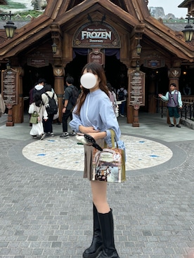 「COCO DEAL（ココディール）のアイテム」を使った、ebimayoさん（レディース・169cm）の夏コーディネート