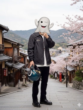 オオヨロコビさん（メンズ・165cm）の秋コーディネート