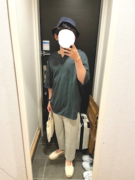 「confect（コンフォクト）のアイテム」を使った、muuさん（メンズ・174cm）の夏コーディネート
