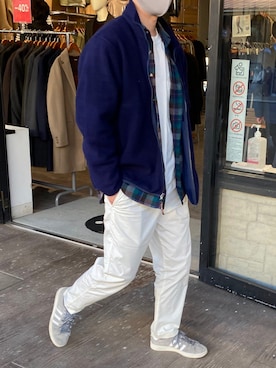 「L.L. Bean」｜choboさん（メンズ・174cm）の冬コーディネート
