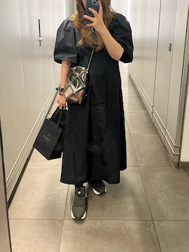 「mici（ミチ）のアイテム」を使った、m/mさん（レディース・156cm）の春コーディネート