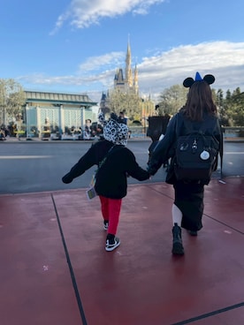 「アイテム（アンダーウェア）」を使った、reichelさん（レディース・150cm）の冬コーディネート