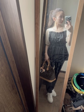 「DAISO（DAISO）のアイテム」を使った、reichelさん（レディース・150cm）の夏コーディネート