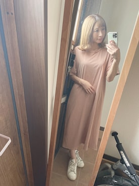 「OZOC（オゾック）のアイテム（ワンピース/ドレス）」を使った、reichelさん（レディース・150cm）の秋コーディネート