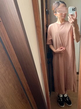 「OZOC（オゾック）のアイテム（ワンピース/ドレス）」を使った、reichelさん（レディース・148cm）の夏コーディネート