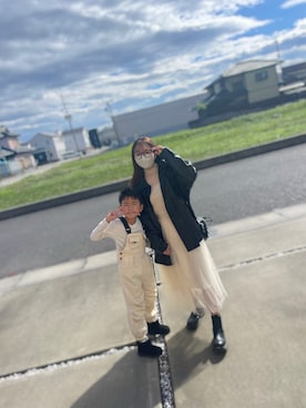 「アイテム（アンダーウェア）」を使った、reichelさん（レディース・150cm）の秋コーディネート