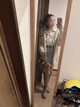 「LOUIS VUITTON（ルイヴィトン）のアイテム」を使った、reichelさん（レディース・150cm）の春コーディネート