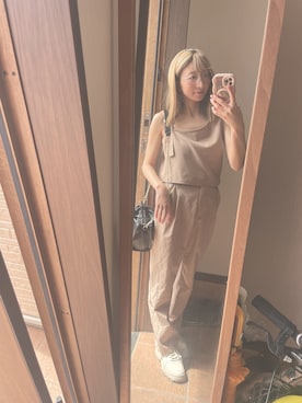 「アイテム（ショルダーバッグ）」を使った、reichelさん（レディース・150cm・30代）の夏コーディネート