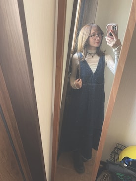 「アイテム（キャミソール）」を使った、reichelさん（レディース・150cm・30代）の秋コーディネート