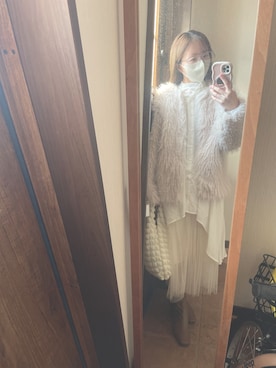 reichelさん（骨格ウェーブ・レディース・150cm）の冬コーディネート