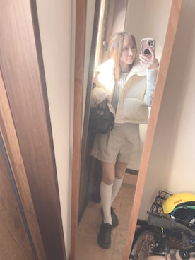 reichelさん（骨格ウェーブ・レディース・150cm）の秋コーディネート