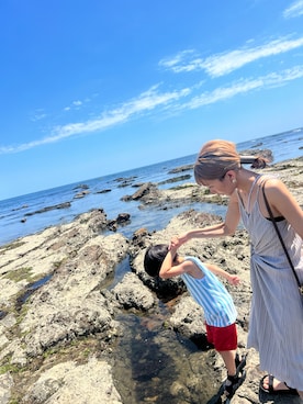 「西松屋（ニシマツヤ）のアイテム」を使った、reichelさん（レディース・150cm・20代）の夏コーディネート