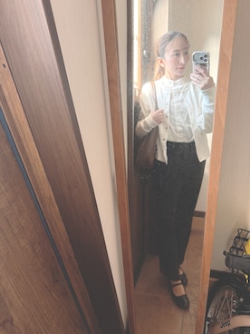 「アイテム（フォーマルスーツ/小物）」を使った、reichelさん（レディース・150cm）の冬コーディネート