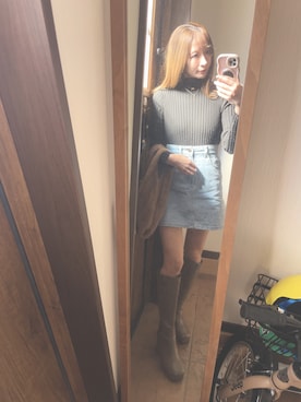 「アイテム（ハンドバッグ）」を使った、reichelさん（レディース・150cm・30代）の秋コーディネート