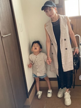 「夢展望（ユメテンボウ）のアイテム（ワンピース/ドレス）」を使った、reichelさん（レディース・148cm）の秋コーディネート