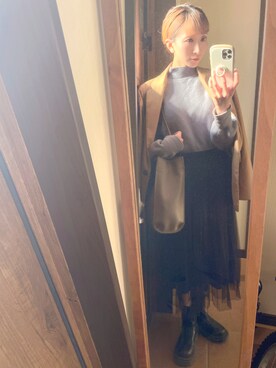 「#秋コーデ」｜「アイテム（ジャケット/アウター）」を使った、reichelさん（レディース・148cm）の秋コーディネート