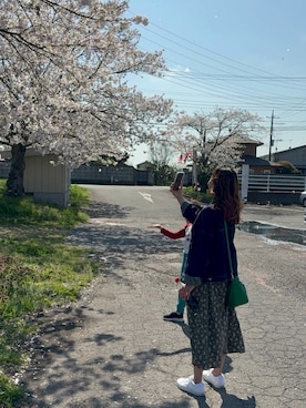 「BREEZE（ブリーズ）のアイテム」を使った、reichelさん（レディース・150cm）の春コーディネート