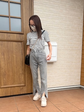 「GRL（グレイル）のアイテム（バッグ）」を使った、reichelさん（レディース・150cm）の秋コーディネート
