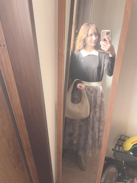 「アイテム（ブーツ）」を使った、reichelさん（レディース・150cm・30代）の秋コーディネート