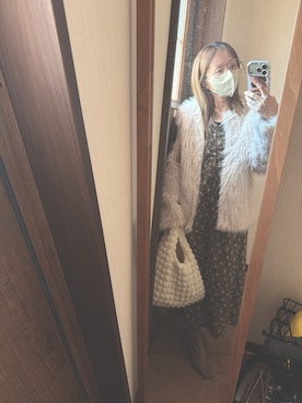 「アイテム（ハンドバッグ）」を使った、reichelさん（レディース・150cm・30代）の冬コーディネート