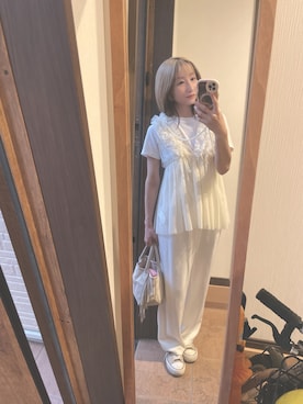 「着回しコーデ」｜reichelさん（レディース・150cm）の夏コーディネート