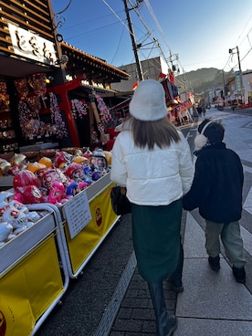 「Honeys（ハニーズ）のアイテム」を使った、reichelさん（レディース・150cm）の冬コーディネート