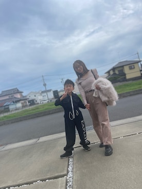 「冬の注目アウター」｜reichelさん（レディース・150cm）の秋コーディネート