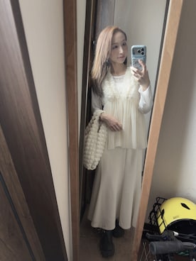 「coca（coca）（コカ）のアイテム」を使った、reichelさん（レディース・150cm）の秋コーディネート