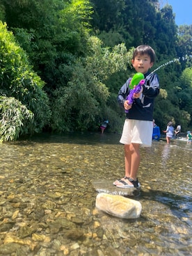 「アイテム（水着/着物・浴衣）」を使った、reichelさん（レディース・150cm）の夏コーディネート
