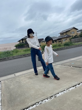 「秋先取りコーデ」｜「アイテム（タンクトップ）」を使った、reichelさん（レディース・150cm）の秋コーディネート