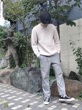 「STUDIOUS SELECT(STUDIOUS SELECT)」｜Yuyaさん（メンズ・177cm）の秋コーディネート