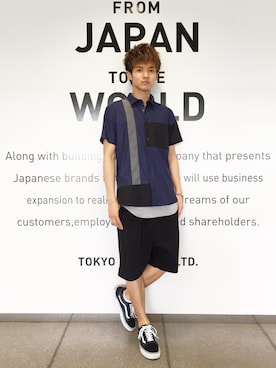 「STUDIOUS SELECT(STUDIOUS SELECT)」｜Yuyaさん（メンズ・177cm）の夏コーディネート