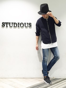 「STUDIOUS SELECT(STUDIOUS SELECT)」｜Yuyaさん（メンズ・177cm）の春コーディネート