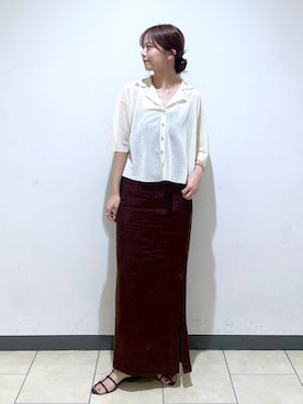 RYOKOさん（レディース・158cm）の夏コーディネート