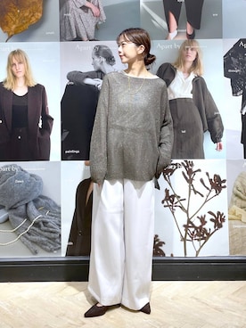 「A part by（アパートバイ）のアイテム（パンプス）」を使った、RYOKOさん（レディース・158cm）の秋コーディネート