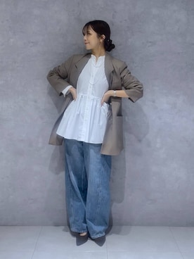 「A part by（アパートバイ）のアイテム」を使った、RYOKOさん（レディース・158cm）の秋コーディネート