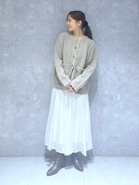 「冬コーデ」｜RYOKOさん（レディース・158cm）の冬コーディネート