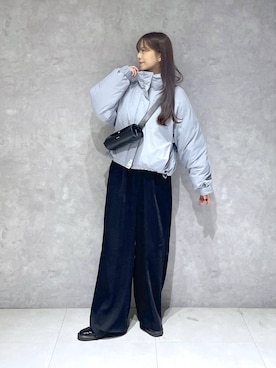 「A part by（アパートバイ）のアイテム（ブルゾン）」を使った、RYOKOさん（レディース・158cm）の冬コーディネート