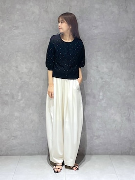 「A part by（アパートバイ）のアイテム」を使った、RYOKOさん（レディース・158cm）の夏コーディネート