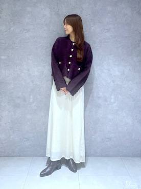 「旅行」｜RYOKOさん（レディース・158cm）の冬コーディネート