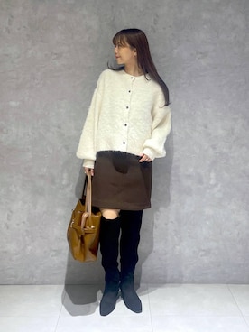 「アイテム（スカート）」を使った、RYOKOさん（レディース・158cm・30代）の秋コーディネート