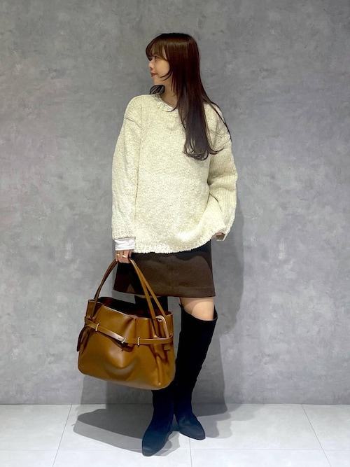 スラブニットプルオーバー（ニット/セーター）｜A part by（アパート